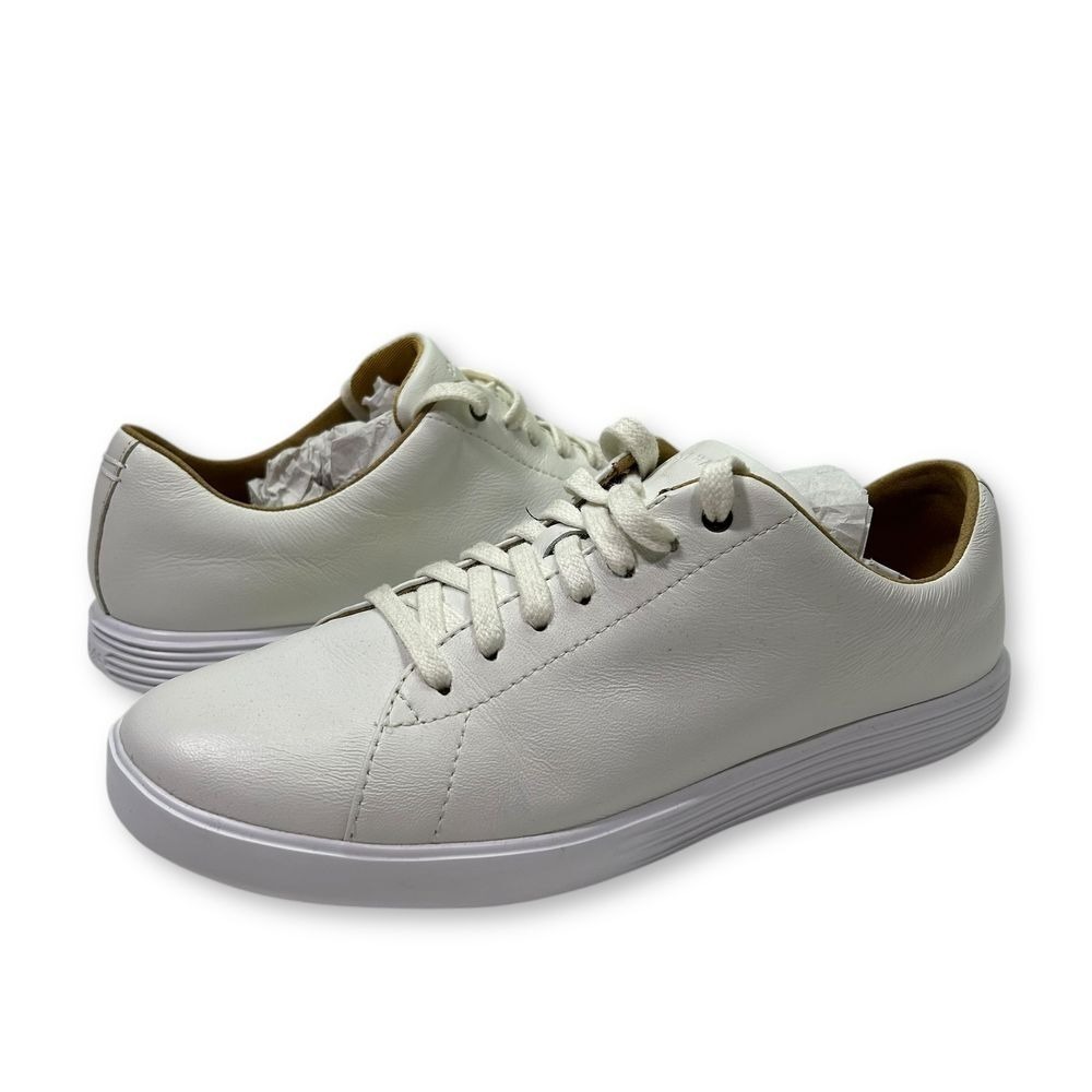 Cole Haan Grand Crosscourt Sneaker white Leather Women's 10B‎